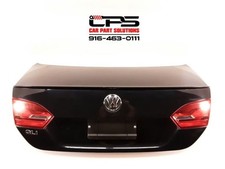 11-14 Volkswagen Jetta Gli Mk6 Sedan Trunk Deck Lid Black C9x 5c6827025a Oem