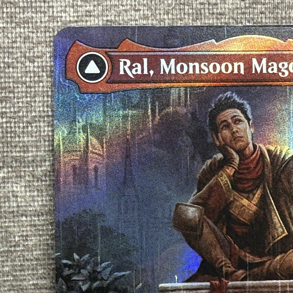 Ral, Monsoon Mage - Modern Horizons 3 (MH3) #471 NM Textured Foil Borderless - Image 3 of 4