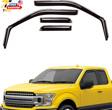 In-Channel Window Visors for Ford F150 2015-2020 4Pcs Rain Guards AG0048 NEW