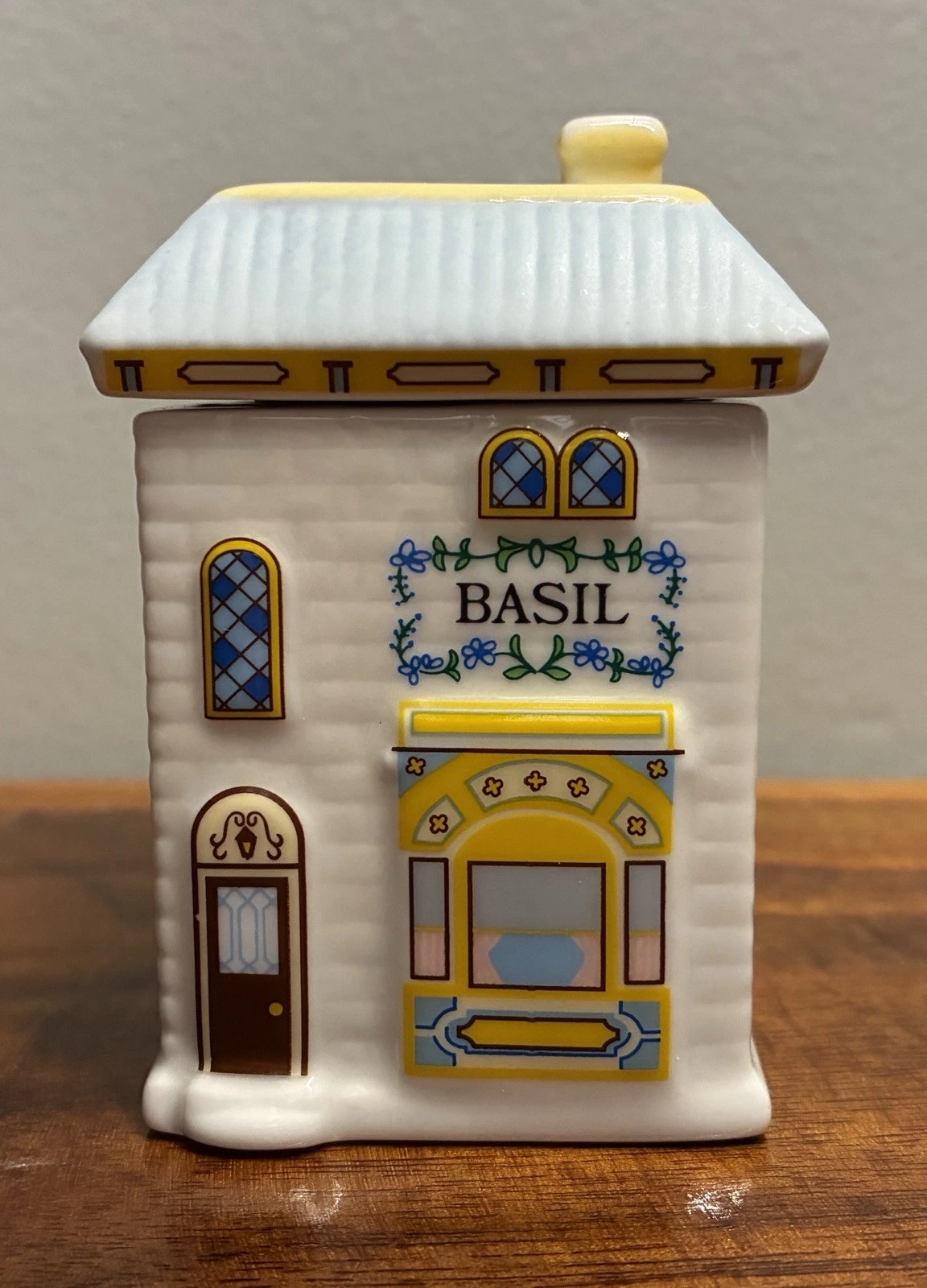 New LENOX VILLAGE SPICE JARS Basil House - Single Replacements - 2024 2nd Ed