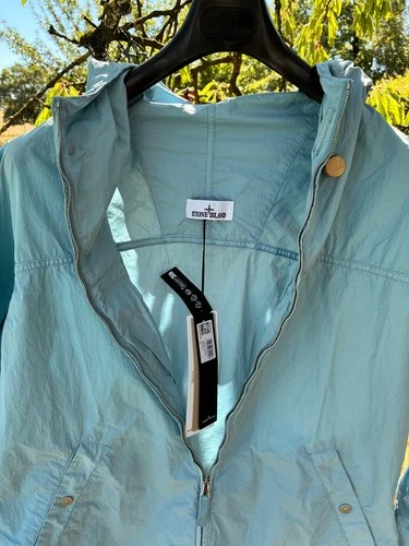 NEW Stone Island Marina Micro Brushed Nylon TC Jacket L Large Jacket image 3