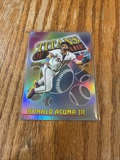 Ronald Acuna Jr. Titans Of The Game Foil 2026 Topps Series 1 Card #TOG-7 Braves