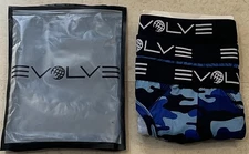 EVOLVE (2XIST) Mesh Stretch Briefs, 3 pack - Medium, (32-34), camo/multicolor