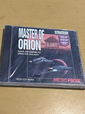 New Factory Sealed Master of Orion Vintage CD-ROM PC Computer Game