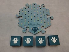 Fluent Pet Get Started Kit - 4 Fluent Pet Buttons 1 Hex Tile Training