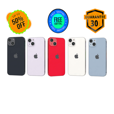 #ad Apple iPhone 14 128GB CDMA Unlocked Verizon ATamp;T T Mobile Blue Red 5G $281.00