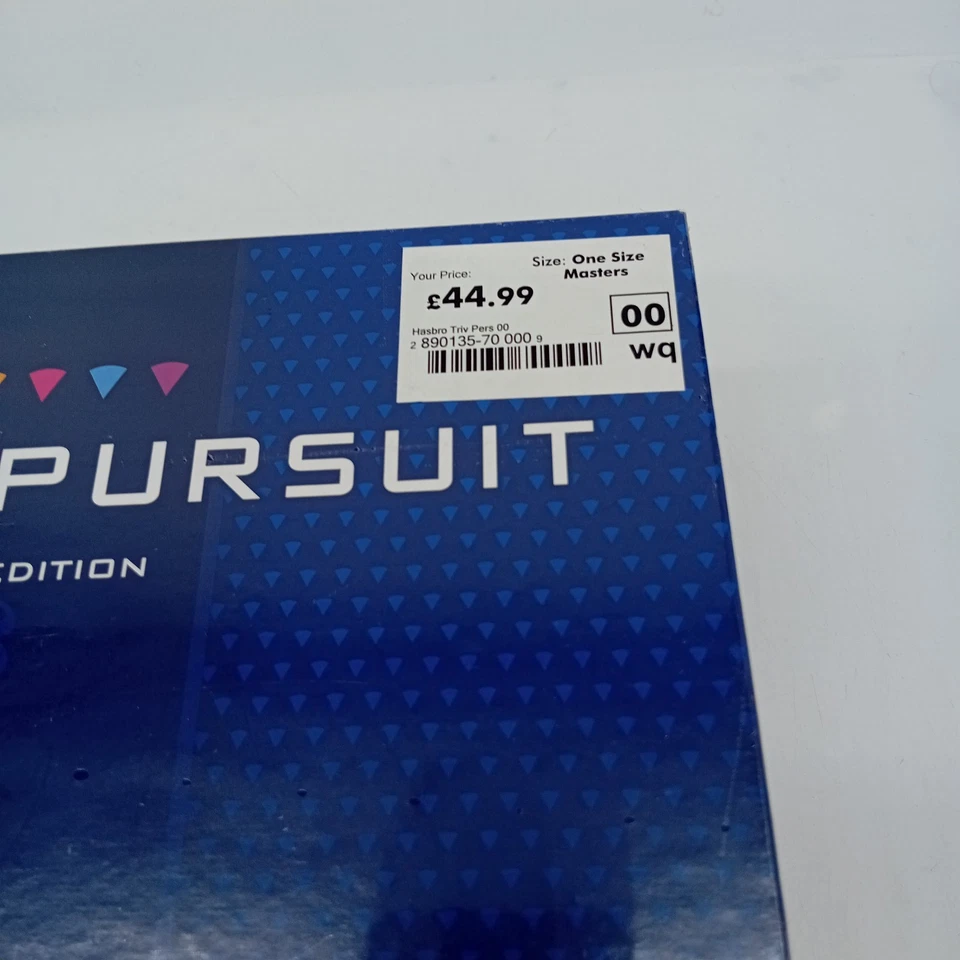 HASBRO TRIVIAL PURSUIT Adult Master Edition Brand New in Original Sealed Box - Image 3 of 4