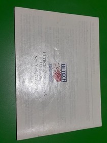 Mickey's Safari in Letterland Nintendo NES Manual Mickey Disney Instructions