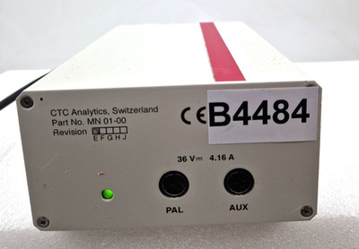 CTC  Analytics,Switzerland  Part No;MN 01-00                    B   4484  181