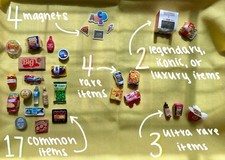 30 Piece Mini Brands Fill the Fridge Items Blind Box .