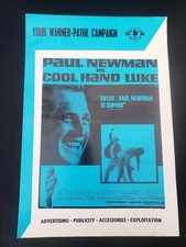 ORIG Cool Hand Luke Pressbook UK 1967 Uncut (4 Pages) Paul Newman