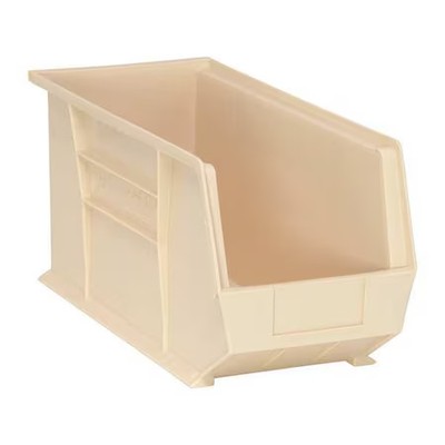 Quantum Storage Systems Qus265iv Hang & Stack Storage Bin, Polypropylene,