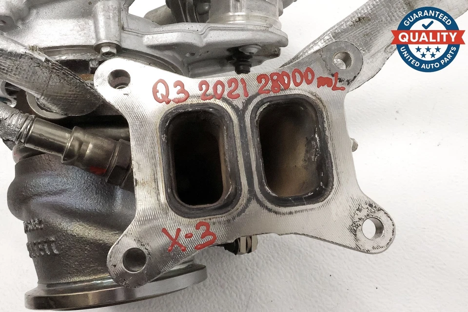 2019-2024 AUDI Q3 2.0L ENGINE MOTOR TURBO TURBOCHARGER EXHAUST MANIFOLD OEM 28K Foto 4 de 4