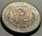 1902-O Morgan Silver Dollar — Uncirculated MS Toned 🌈 Natural
