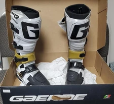 Gaerne SG-12 Boots, GRAY- MAG- WHITE,   Size 9,  #455952