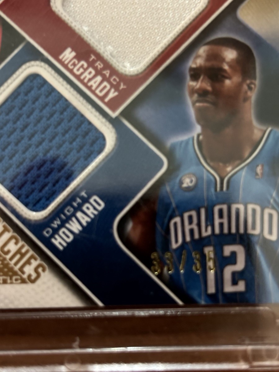 2009-10 Upper Deck Three Star Swatch Kobe/McGrady/Howard /35 Game