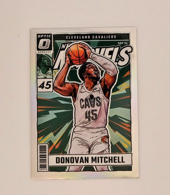2024-25 Panini Donruss Optic Net Marvels #13 Donovan Mitchell - Holo Prizm