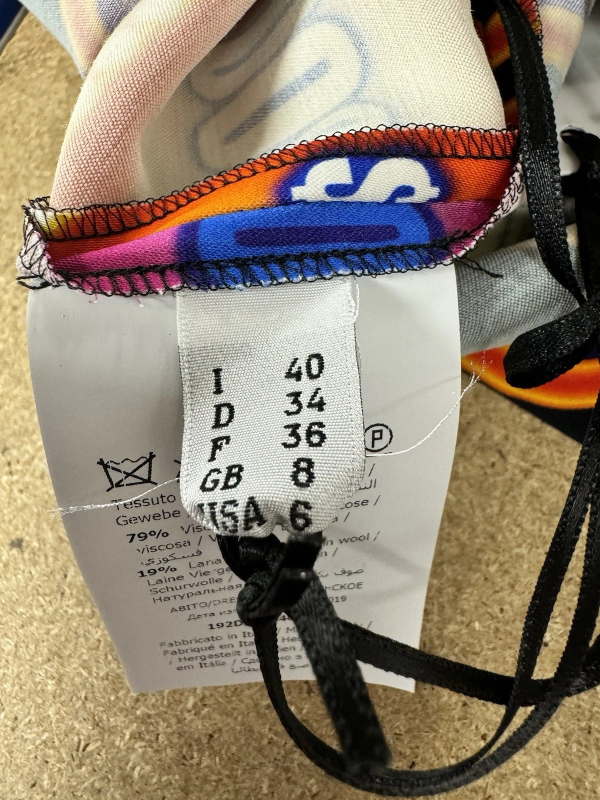 Abito donna Moschino Couture stampa slot machine tubino taglia 40 UK8 NUOVO