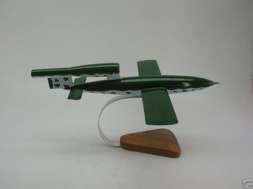 V-1 Rocket Cruise Missile V1 Airplane Desktop Wood Model Big New - Picture 1 of 1