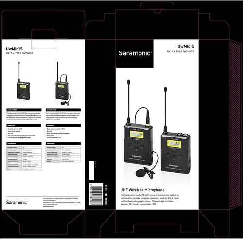 Saramonic UwMic15 (Demo) - Picture 2 of 4