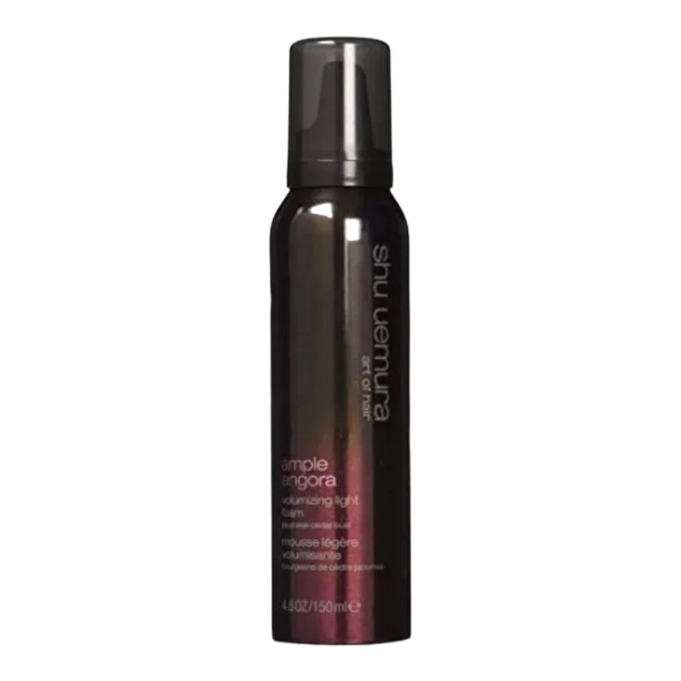 Mousse de espuma ligera voluminizadora de angora amplia Shu Uemura 4,6 oz nueva y difícil de encontrar Foto 3 de 4