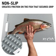 Fish Fillet Mat Bait Cutting Board for Fillet Table Non-slip Portable 23*14"