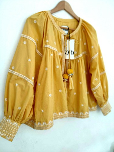 Zara SS21 Summer Jacket Shirt Blouse 