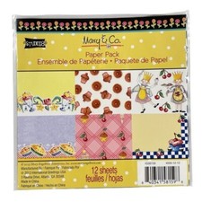 Mary Engelbreit Paper Pack 12 Sheets Bakery D...