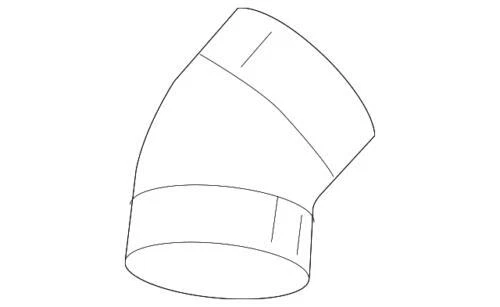 Tubo de entrada para Ford F-250 F-350 Super Duty Diesel (N/P 6C3Z-6C640-A)