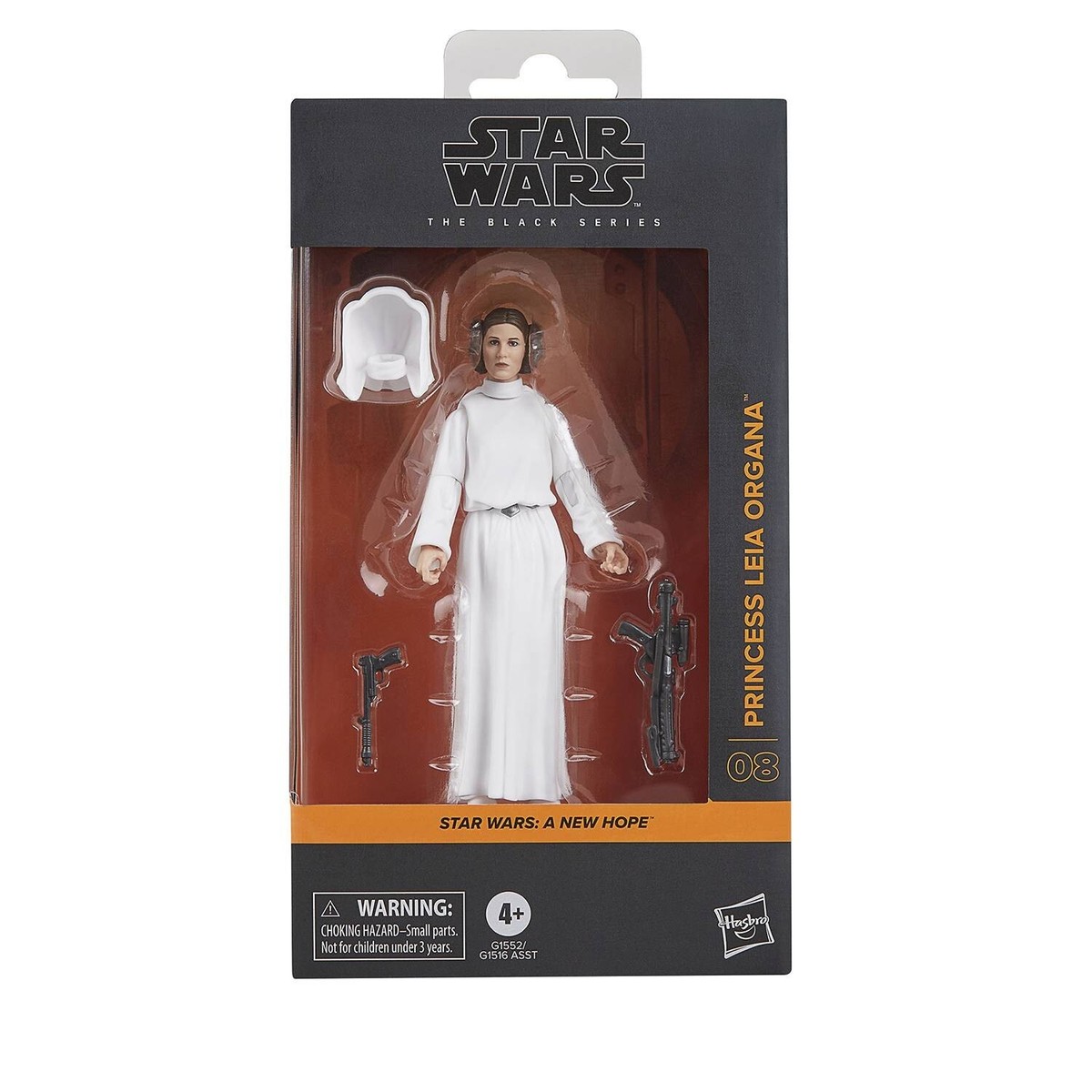 Hasbro社海外版レア Princes Leiaスターウォーズフィギュア Star Wars Black Series A New Hope Princess Leia 6 in Scale Figure