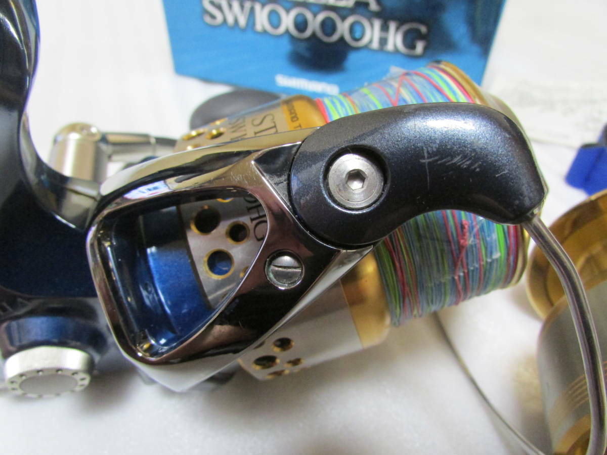 Shimano 01 Stella Sw 10000Hg Spinning Reel Excellent Free Shimano 01 Stella Sw 10000Hg Spinning Reel Excellent Free