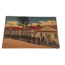 WWII Camp Croft Postcard Mess Hall, Spartenburg SC. 1941