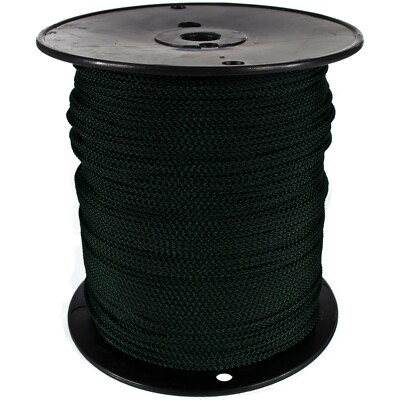 GOLBERG Diamond Braid Nylon Rope 1/8'', 3/16'', 1/4'', 5/16'', 3/8'' 10ft - 100ft