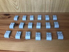 Lego 18x 6215 Slope Curved 3 x 2 Light Gray Grau Dachstein aus 10020