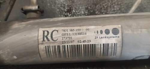 13188616 crémaillère assistée pour OPEL ASTRA H BERLINA 1.9 CDTI 2004 197364 - Picture 4 of 4