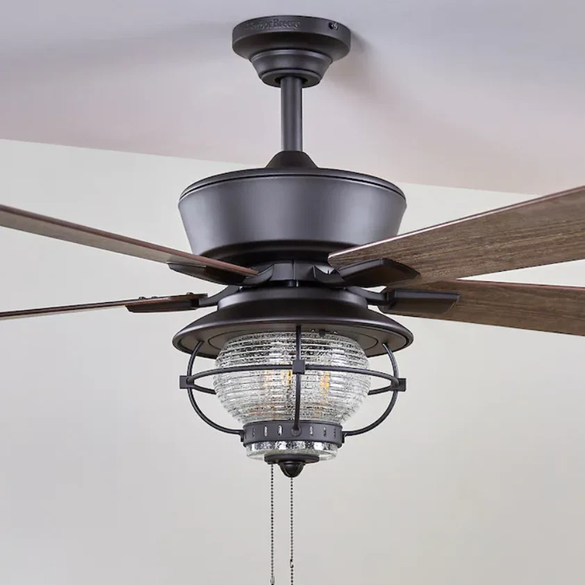 Outdoor fan with light deals