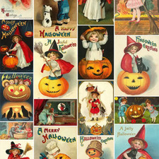 HALLOWEEN KIDS PAPER FOR DECOUPAGE/CRAFT  BY EUROPEAN EXCELLENCY LIMITED EDITION