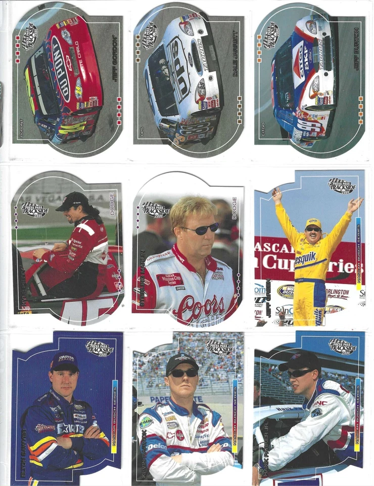2001 Trackside Die-Cut Parallel--# 58 David Green--ONE CARD ONLY! - Image 2 of 4