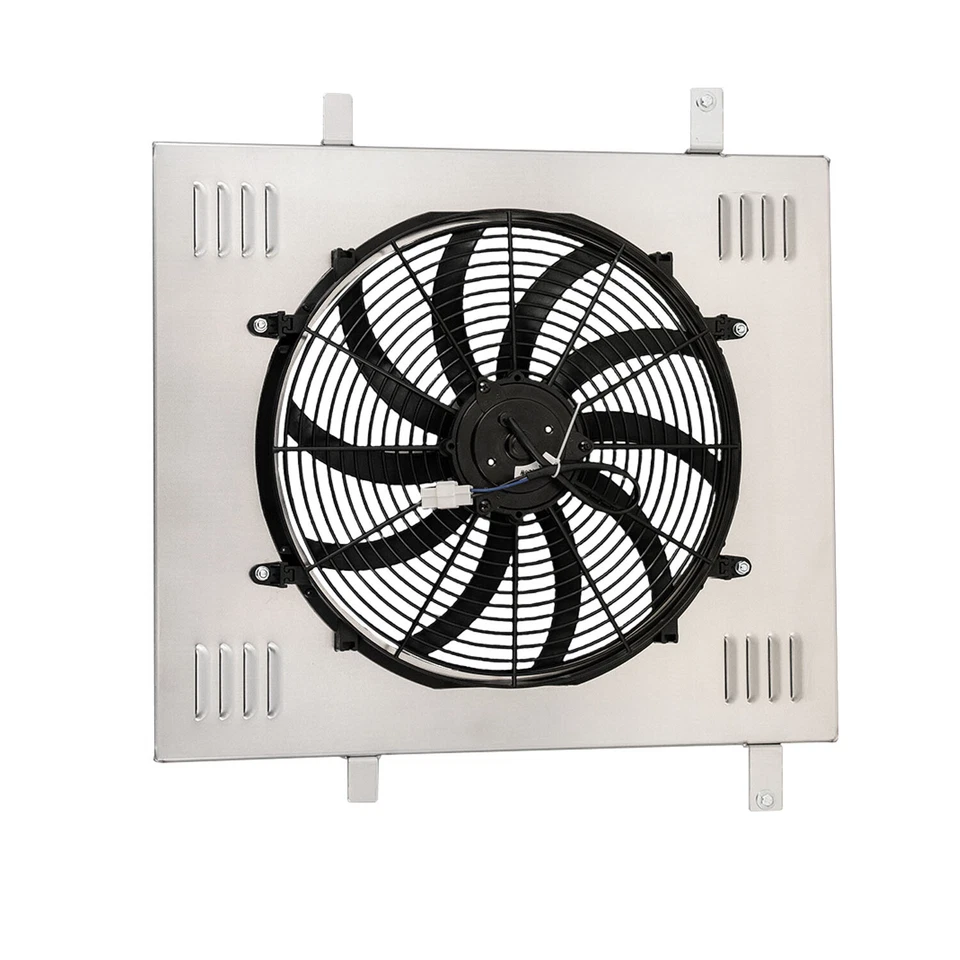 Aluminum Shroud+Fan+Relay For 1998-2001 ,99 Ford Explorer 98-11 Ranger Mazda - Image 3 of 4