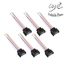 6pcs Ignition Coil Pigtail Connector Plug For...