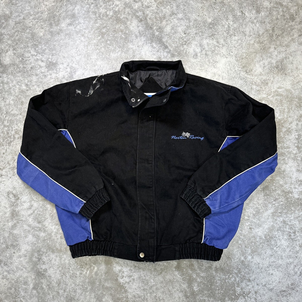 90s NASCAR RACING JACKET レーシングジャケット Vintage NASCAR Jacket 90s Racing Jacket Zip Up Bomber