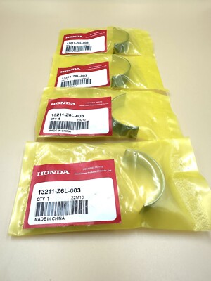 2 Pairs (4pcs) Genuine Honda Rod Bearing Part 13211-Z6L-003 GX630