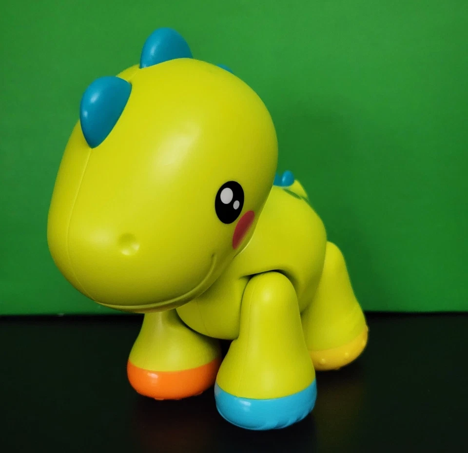 Fisher Price Paradise Pals Dino Clicker Pal Bebé Niño Juguete Dinosaurio Verde Foto 2 de 4