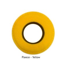 Bluestar Extra Large Round Yellow Fleece Eyepiece Eye Cushion 2013 Eyecushion