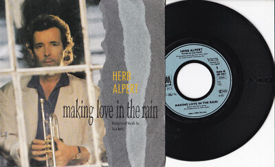 Herb Alpert -Making Love In The Rain / Rocket To The Moon- 7'' 45 A&M Records