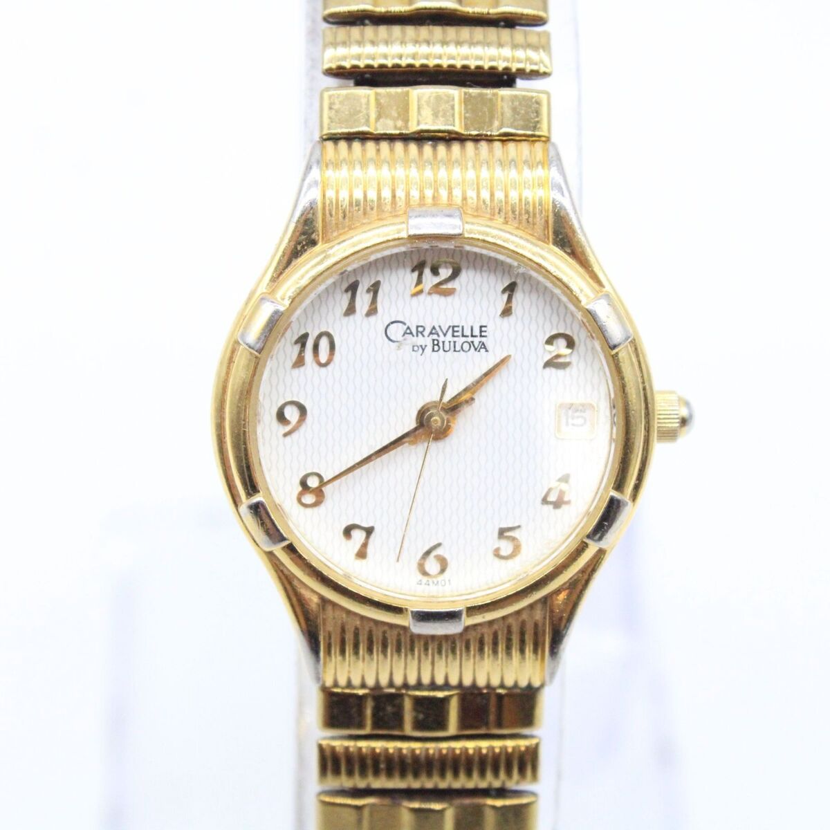Caravelle By Bulova Watch Womens Gold Tone Stainless Steel Caravelle By Bulova Watch Womens Gold Tone Stainless Steel
