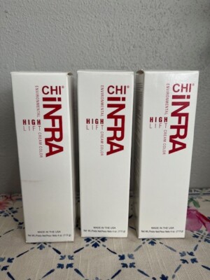 CHI Infra Ionic Environmental High Lift Cream Color 4 oz (Choose yours)