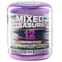 4 Pack - One Condoms, Mixed Pleasures 12 Each on sale 4 Pack - One Condoms, Mixed Pleasures 12 Each on sale
