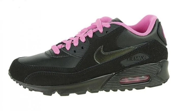 2009 Air Max 90 Premium GS SZ 6Y Black China Rose Pink 345017-001 | eBay