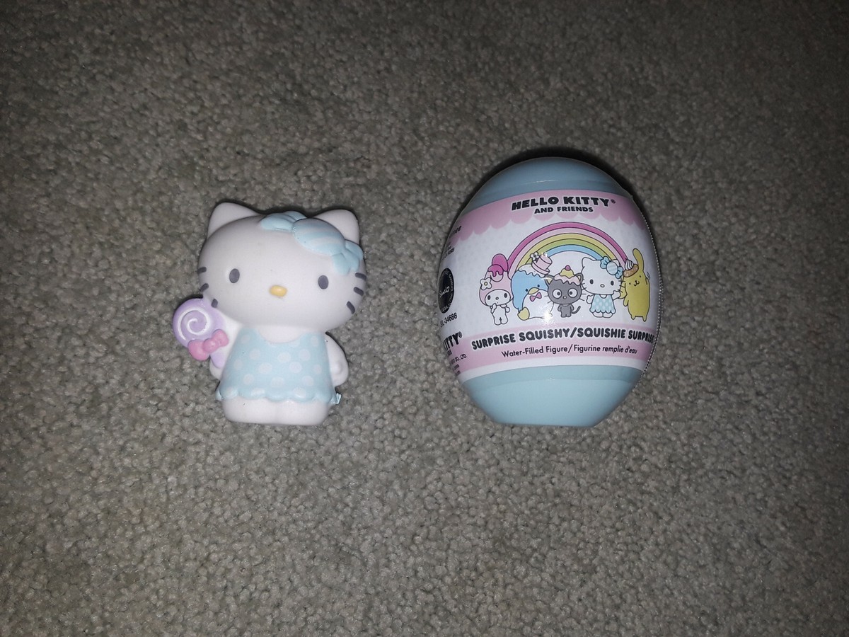 NEW OPENED RARE HELLO KITTY AND FRIENDS SURPRISE SQUISHY FIGURE